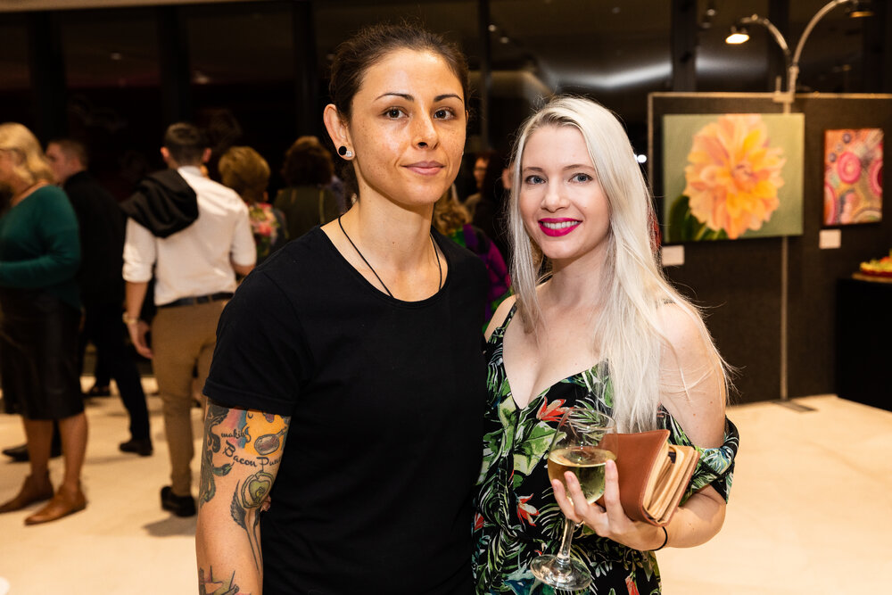 Opening night of the Ipswich Art Awards, 2022