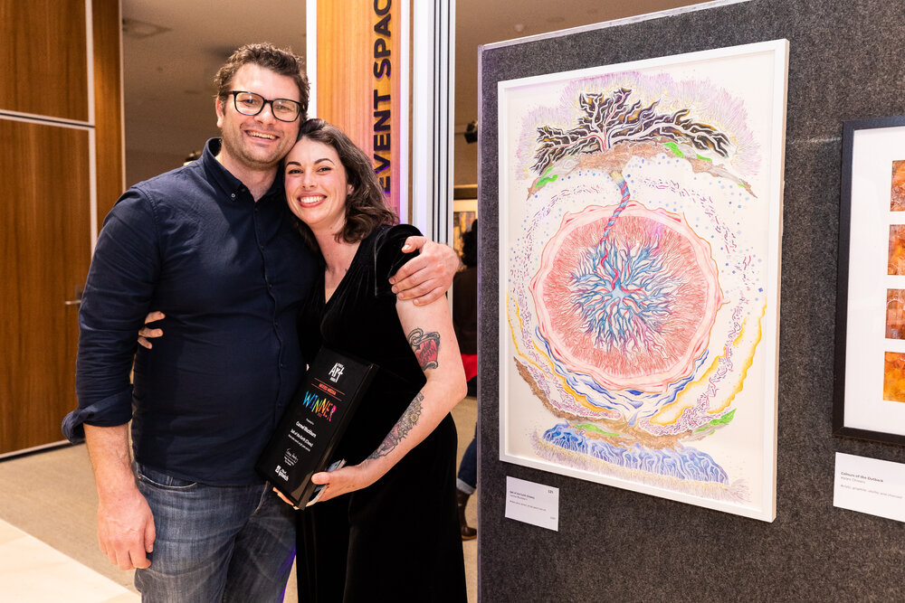 Opening night of the Ipswich Art Awards, 2022