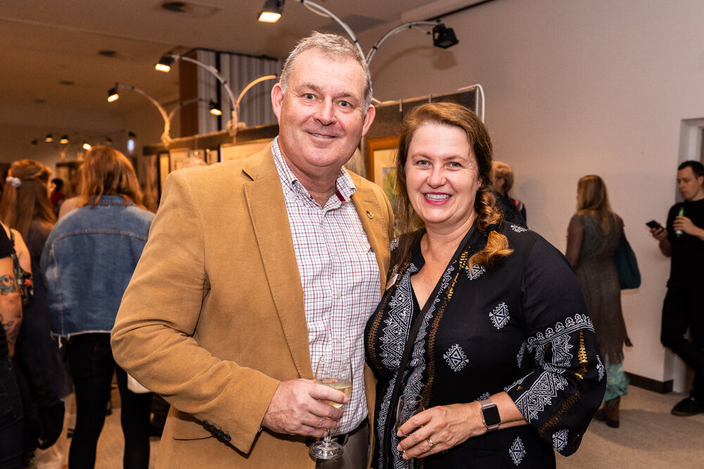 Opening night of the Ipswich Art Awards, 2022