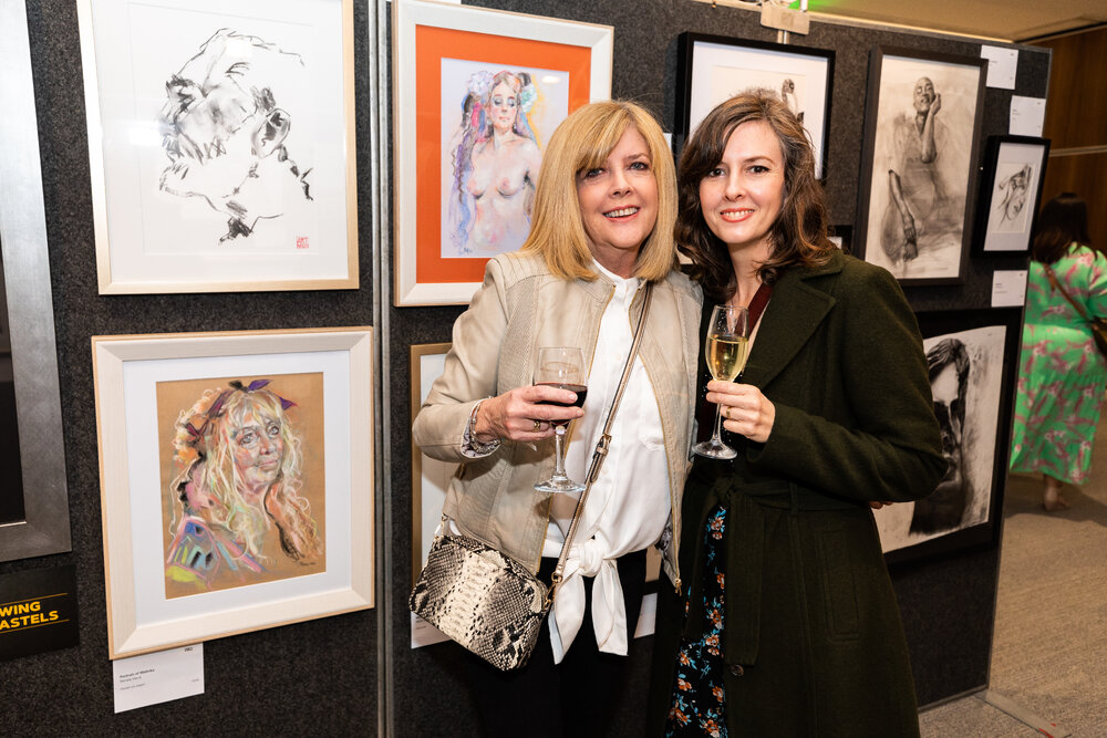 Opening night of the Ipswich Art Awards, 2022