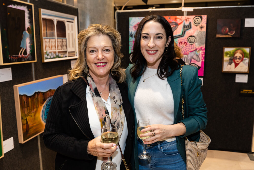 Opening night of the Ipswich Art Awards, 2022