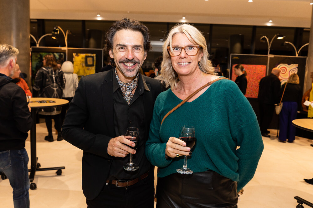 Opening night of the Ipswich Art Awards, 2022