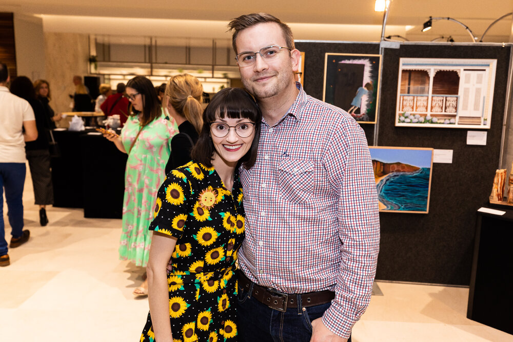 Opening night of the Ipswich Art Awards, 2022