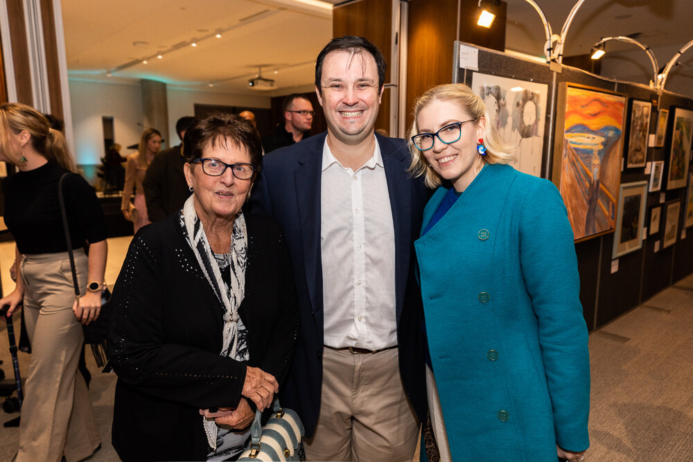 Opening night of the Ipswich Art Awards, 2022