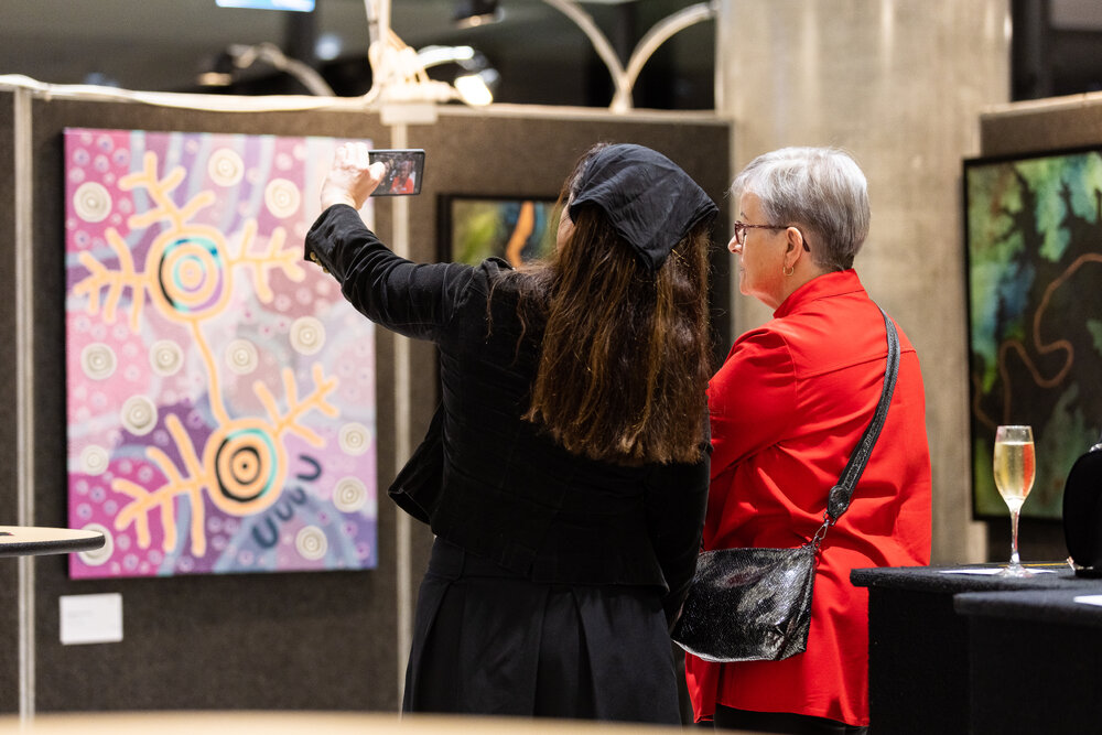 Opening night of the Ipswich Art Awards, 2022