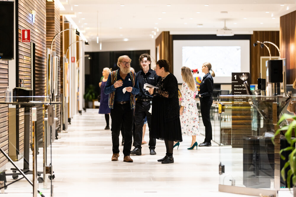 Opening Night of the Ipswich Art Awards, 2022