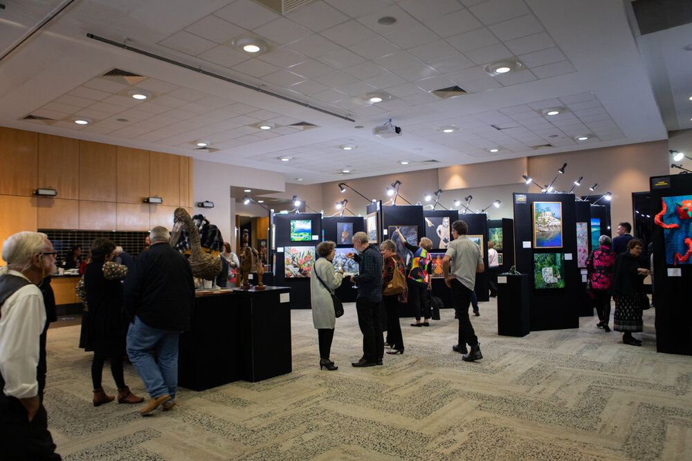 Opening night of the Ipswich Art Awards, 2021