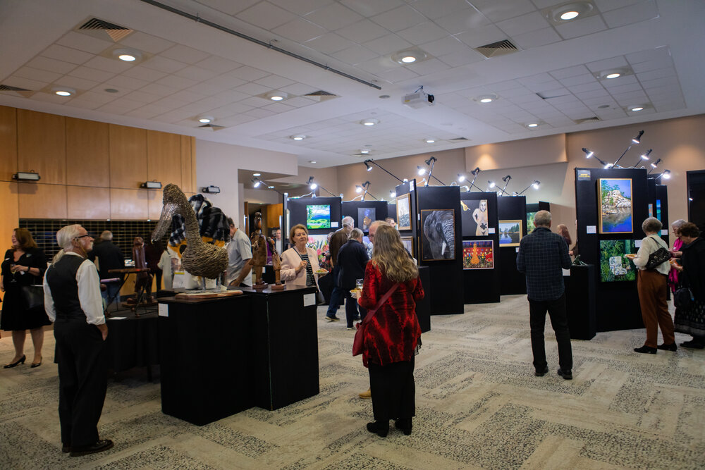 Opening night of the Ipswich Art Awards, 2021