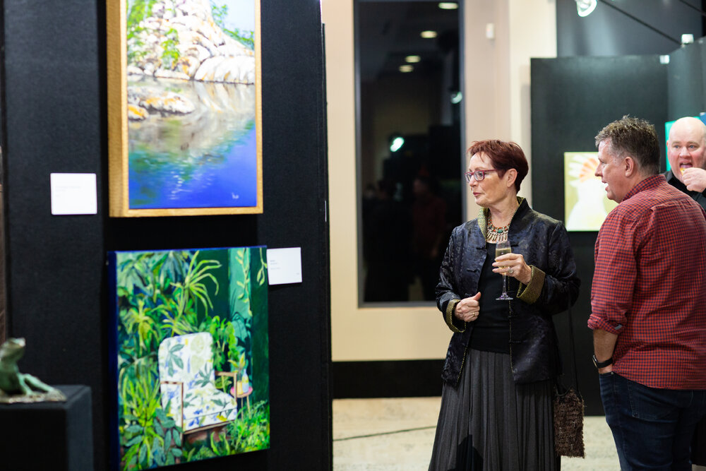 Opening night of the Ipswich Art Awards, 2021