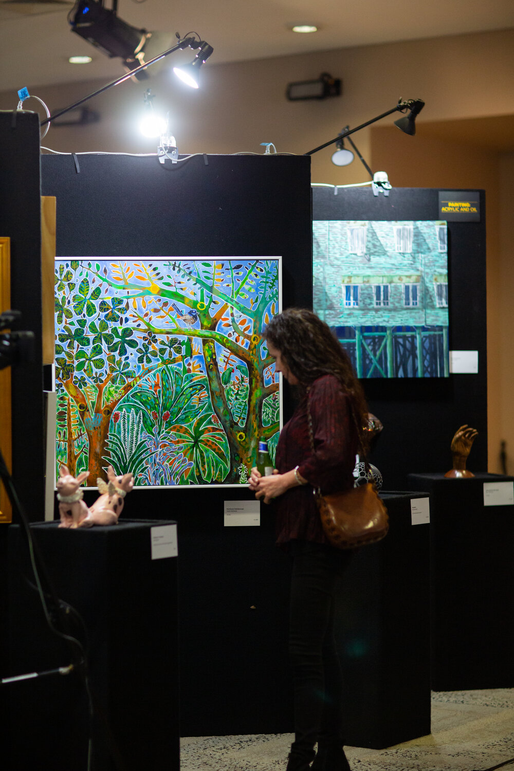 Opening night of the Ipswich Art Awards, 2021