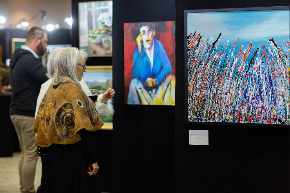 Opening night of the Ipswich Art Awards, 2021