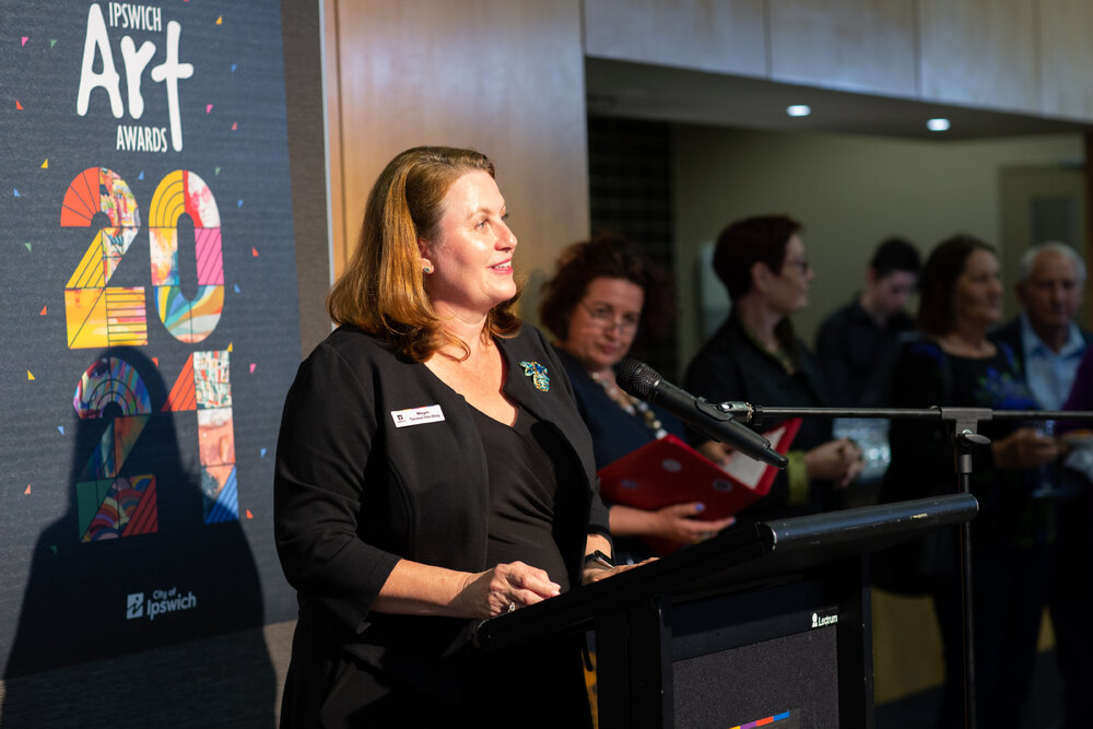 Opening night of the Ipswich Art Awards, 2021