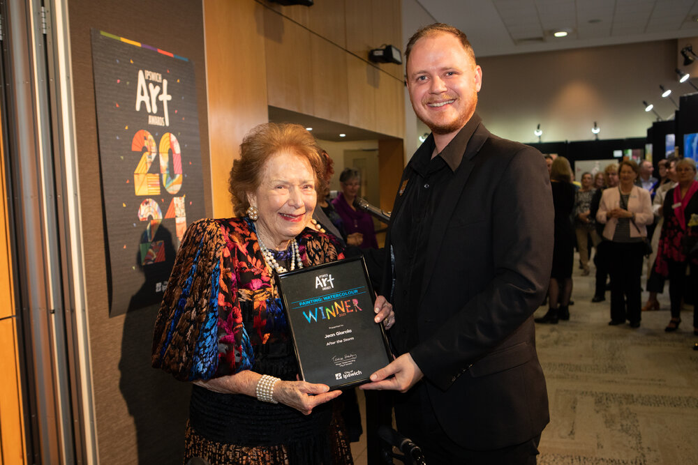 Opening night of the Ipswich Art Awards, 2021