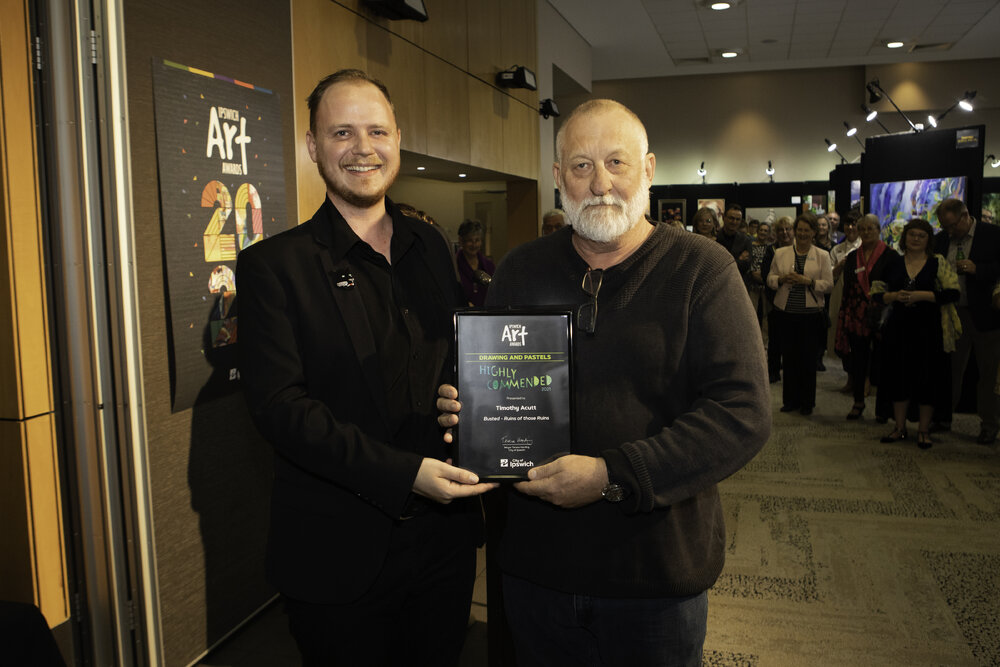 Opening night of the Ipswich Art Awards, 2021