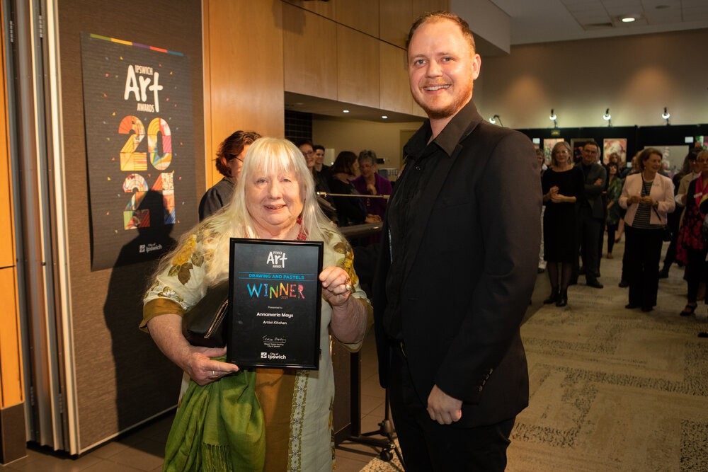 Opening night of the Ipswich Art Awards, 2021
