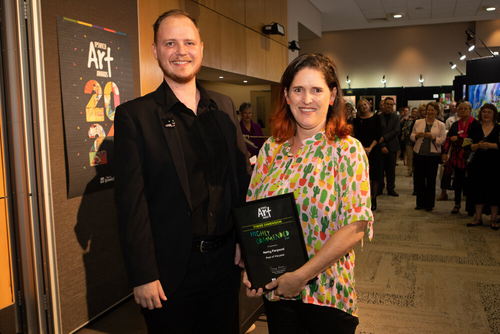 Opening night of the Ipswich Art Awards, 2021