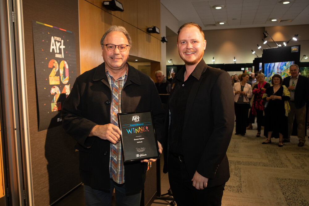 Opening night of the Ipswich Art Awards, 2021