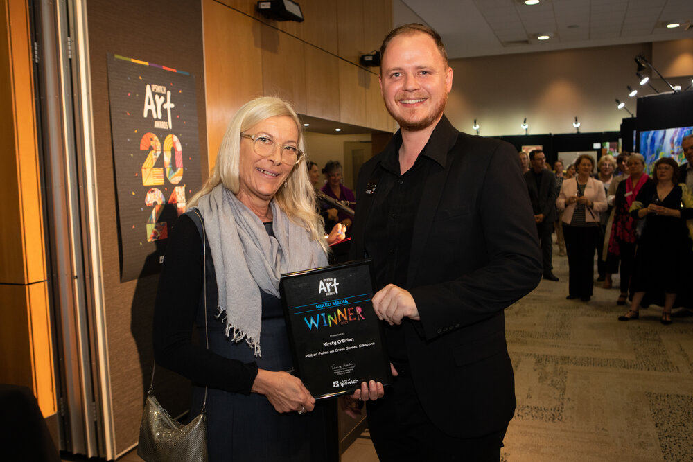 Opening night of the Ipswich Art Awards, 2021