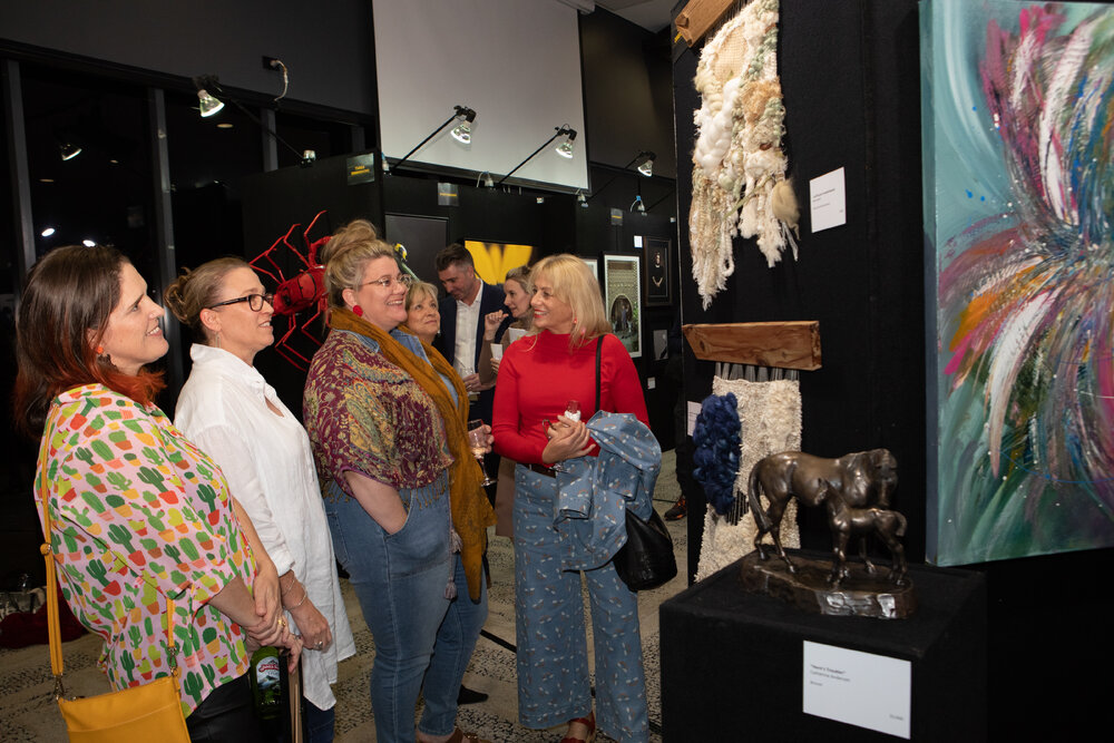 Opening night of the Ipswich Art Awards, 2021