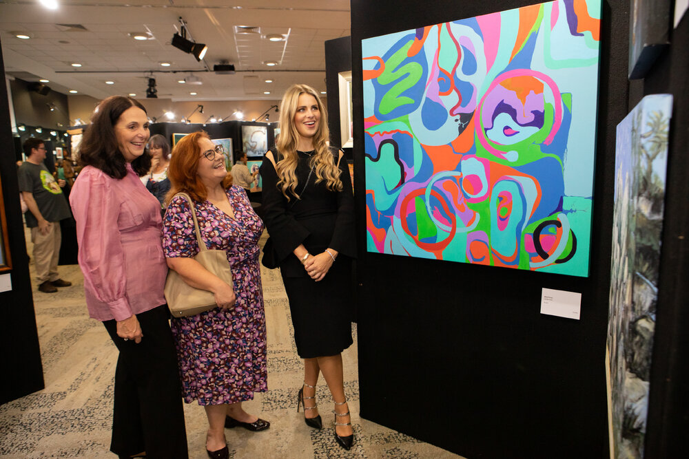 Opening night of the Ipswich Art Awards, 2021