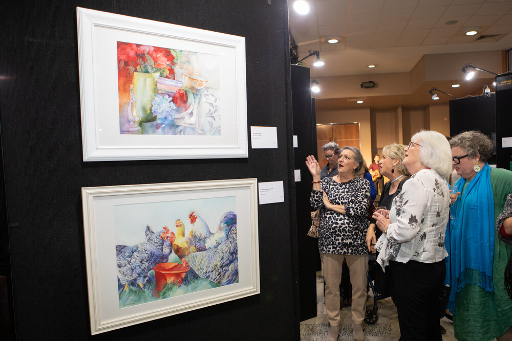 Opening night of the Ipswich Art Awards, 2021