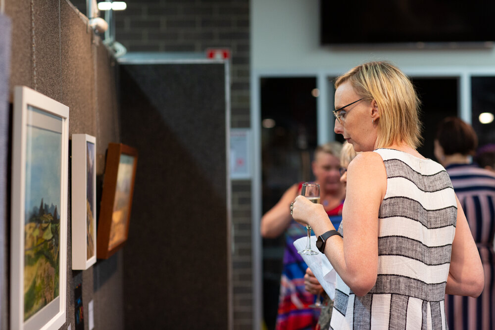 Opening of the Ipswich Art Awards, 2019