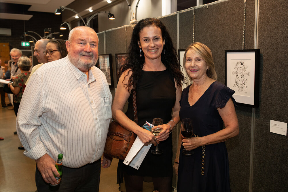 Opening of the Ipswich Art Awards, 2019