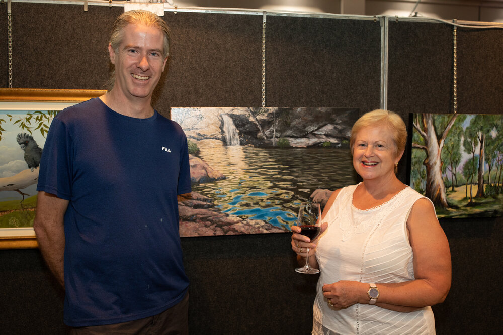 Opening of the Ipswich Art Awards, 2019