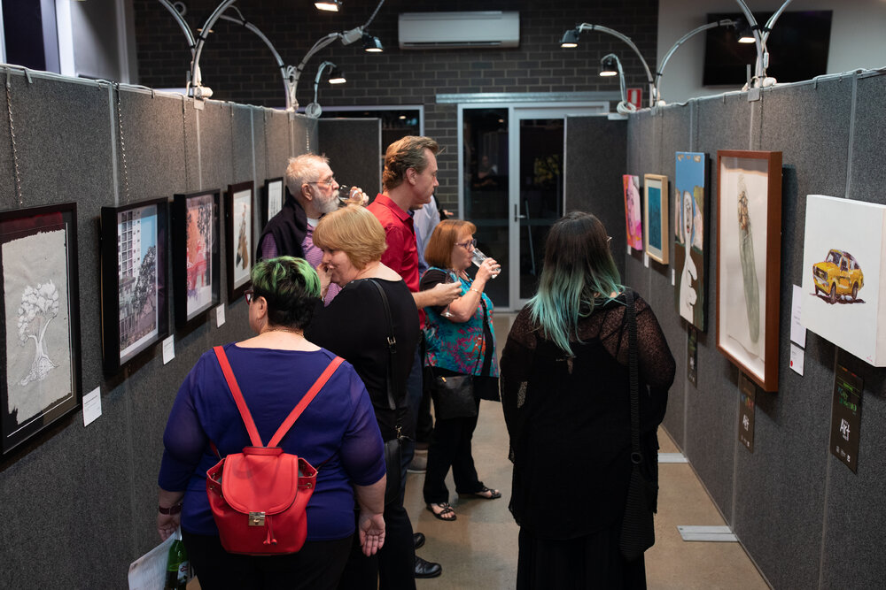Opening of the Ipswich Art Awards, 2019