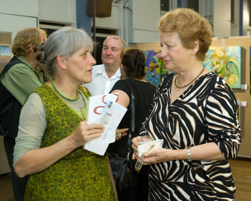 Mieke den Otter with Angela Geertsma, Ipswich Art Awards, n.d.