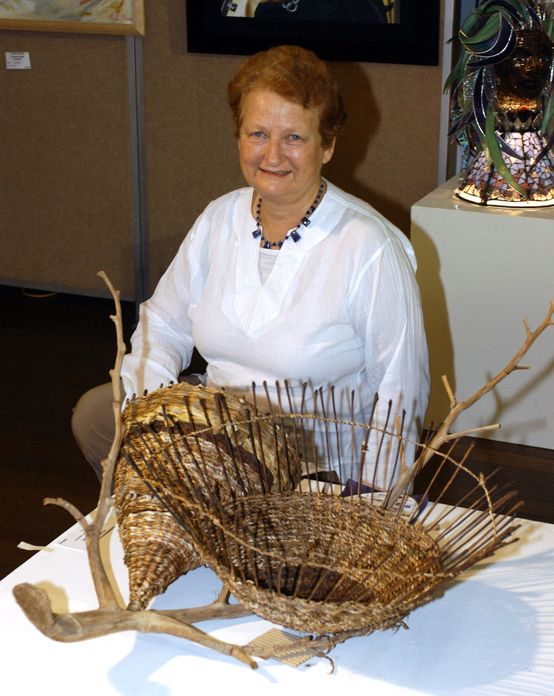 Angela Geertsma, at the Ipswich Art Awards, n.d.