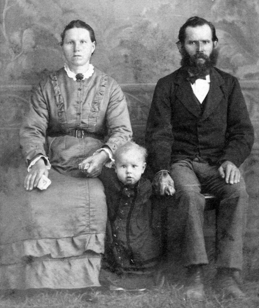 Hais family descendants, between 1883 and 1888