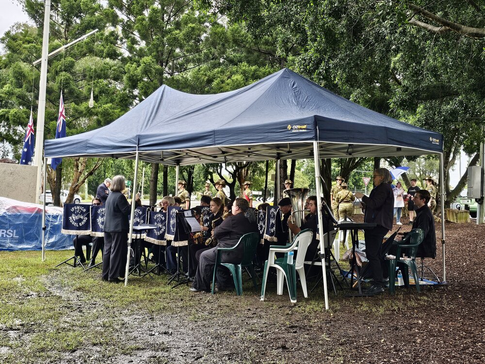 Anzac Day Service, Redbank, 2025