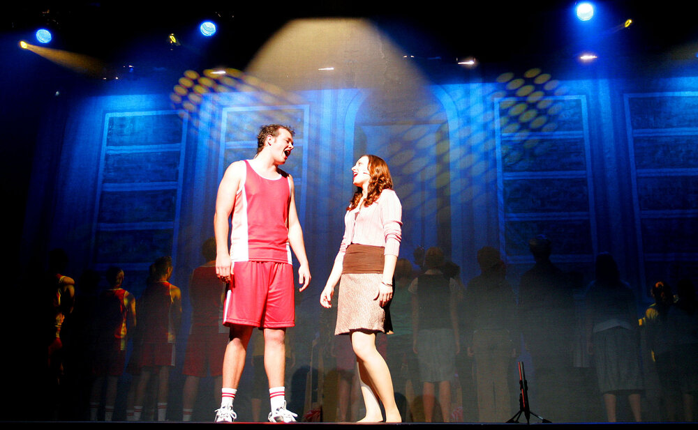 Ipswich Musical Theatre Company performing a full dress rehearsal of "High School Musical", Ipswich Civic Centre, May 2007