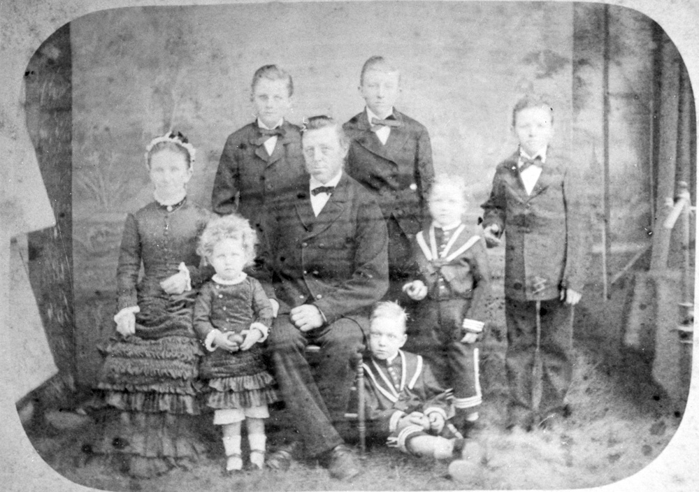 Linning family of Kirchheim (now Haigslea), 1885