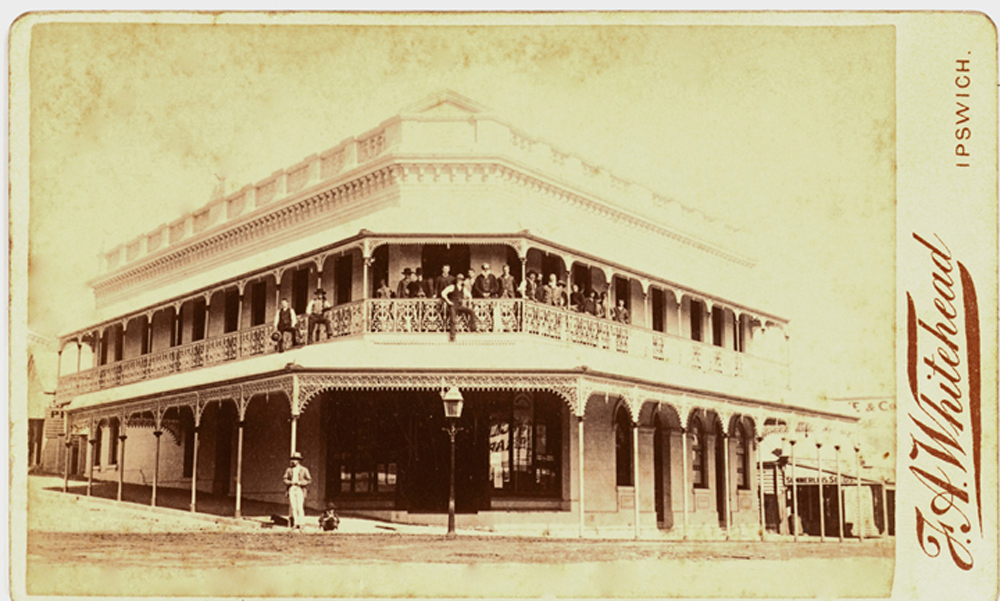 Queensland Times building, Ipswich, c.1888