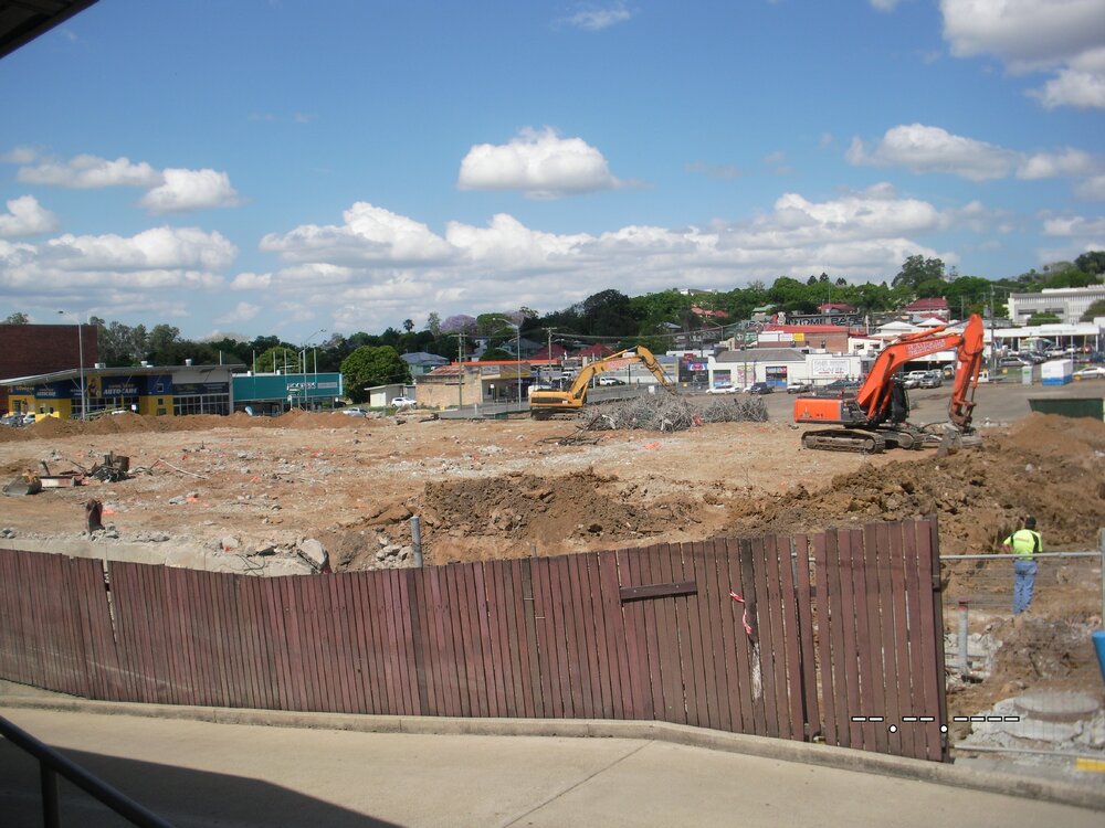 Reconstruction of Coles Supermarket, Ipswich, 2011