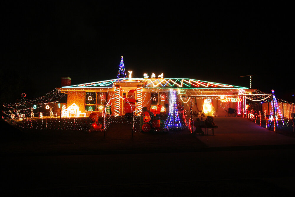 QT Christmas Lights Competition, People's Choice Winner, Comona Court, no. 33, Wulkuraka, Ipswich, December 2009