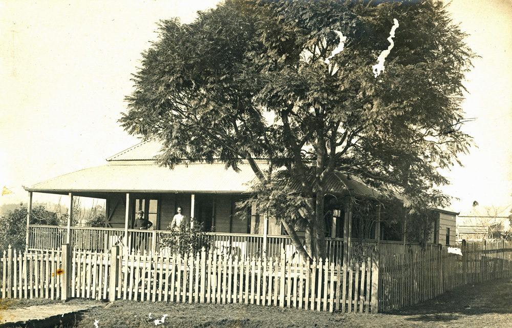 Reid family home, Booval, Ipswich, c.1890s