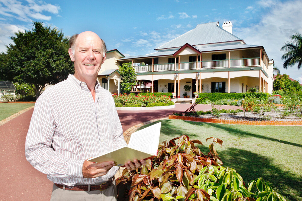 Dr. John Jackson at Booval House, Ipswich, April 2010 
