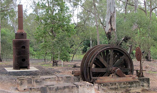 Jessie Brown Wheel Engine Ella Street, Blackstone 2012