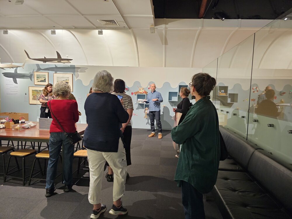 Heritage Architect Tour, with City Architect Mark Tendys, Ipswich Art Gallery, September 2025 