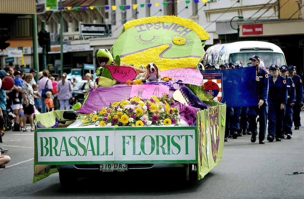 Ipswich Festival street parades, Ipswich, April 2004