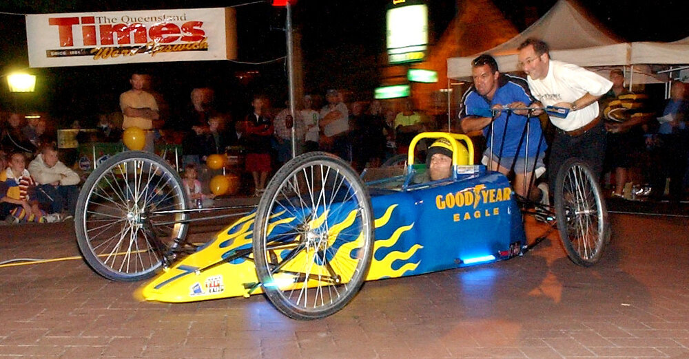 Billy Kart Bash races, Ipswich, June 2004