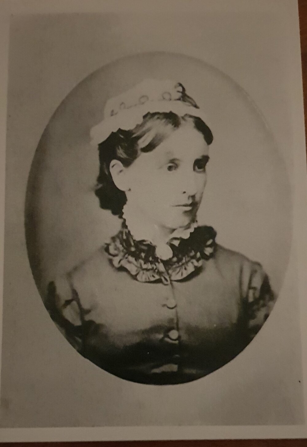 Ellen Raymond, First Matron 1860s