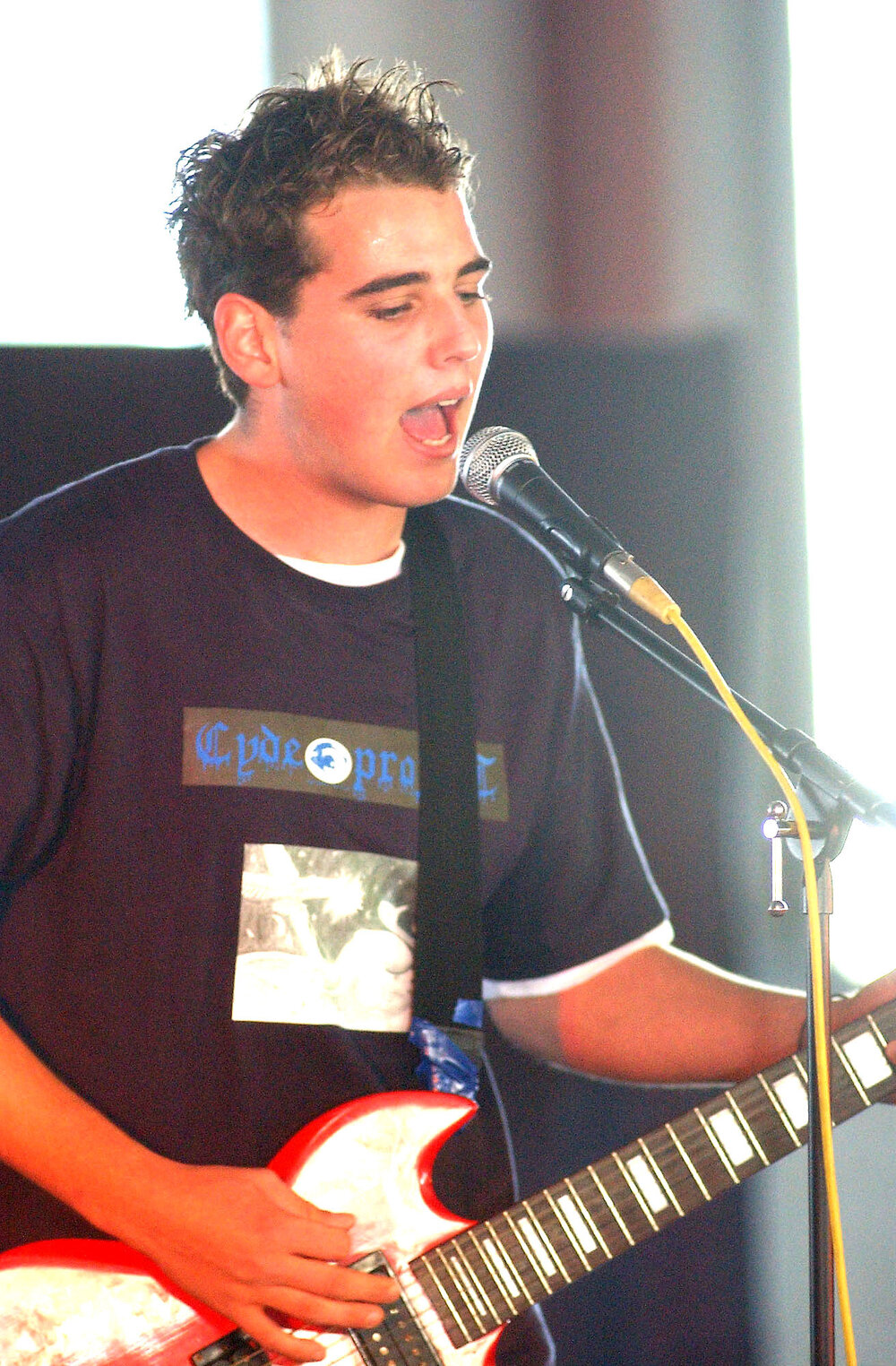 'Clyde Project' performing at the 2004 Ipswich Battle of the Bands, Ipswich, July 2004