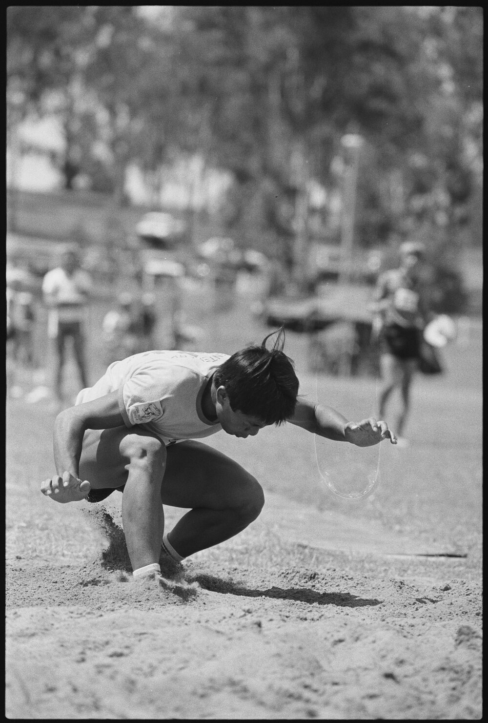 Unidentified Little Athletics Association event, Ipswich, January 1986