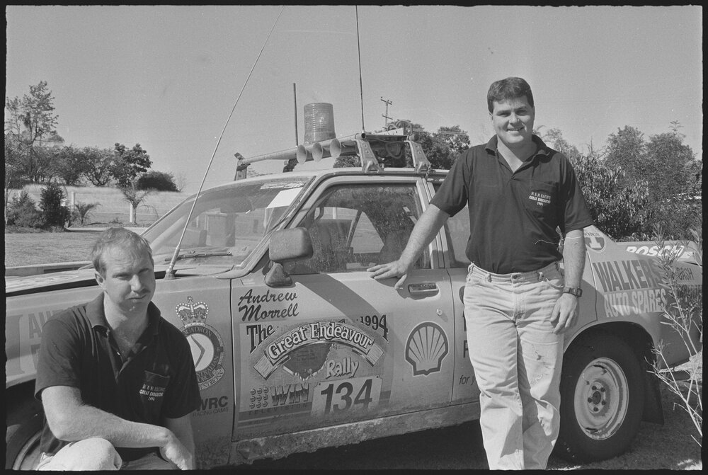 M &amp; M Racing, competitors in the Great Endeavour Rally, Ipswich, 1st August 1994