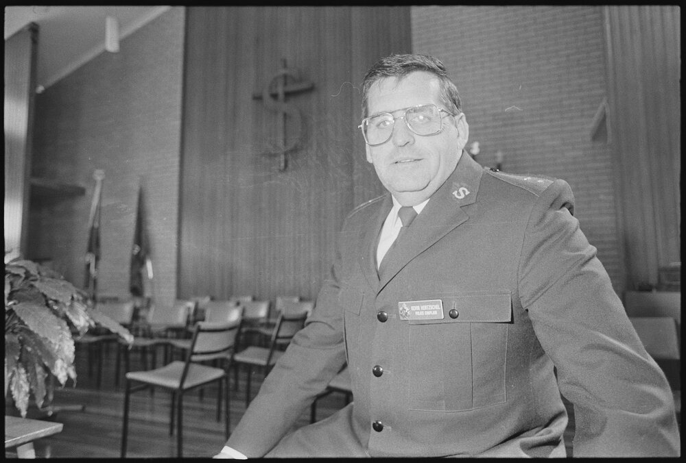 Salvation Army Police Chaplain Kevin Hentzschel, Bundamba, Ipswich, 1st August 1994