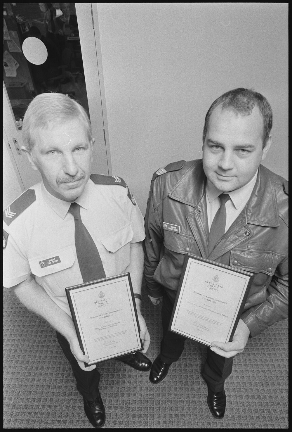 Sargant Paul Brown and Sargant Gareth James, Queensland Police Service, Ipswich, 1st August 1994